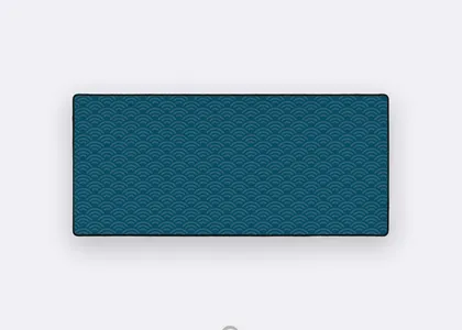 GMK CYL Masterpiece R2 Deskmat Wave