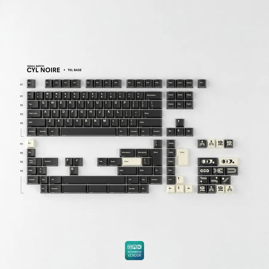 GMK CYL Noire TKL Base