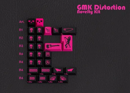 GMK CYL Distortion Novelties