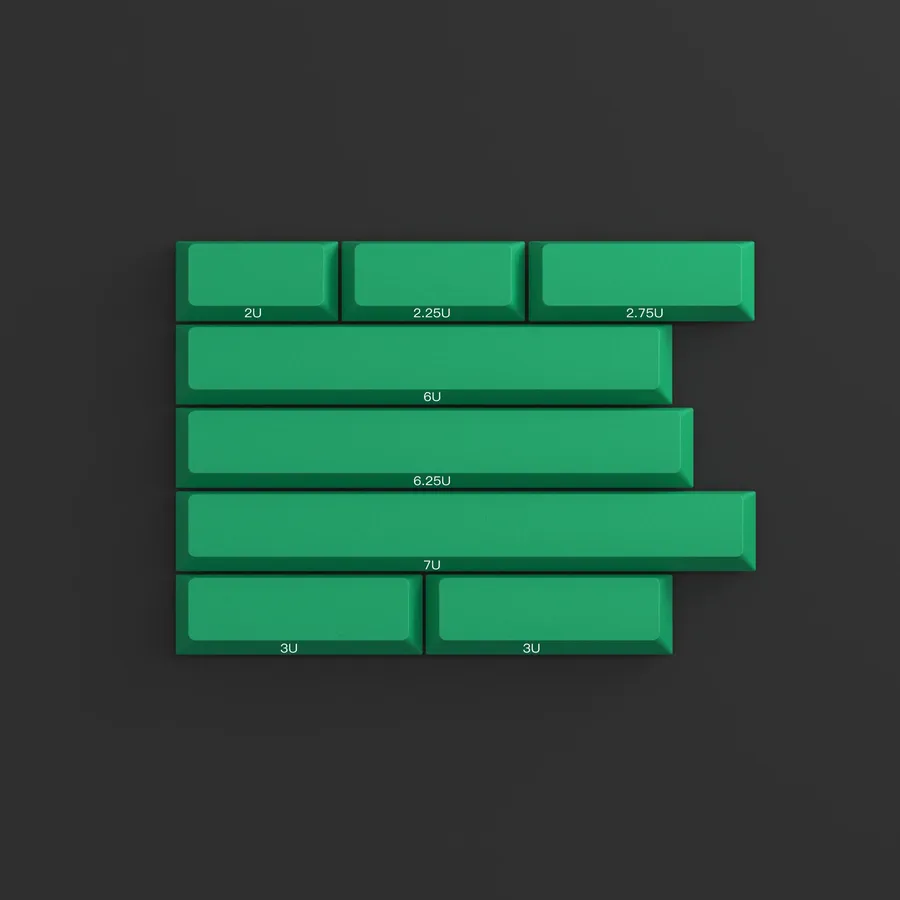 PBTfans Dolch Green Spacebar Kit