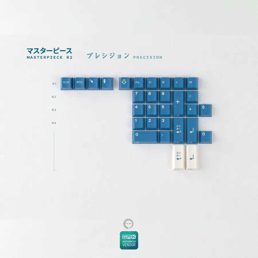 GMK CYL Masterpiece R2 Numpad