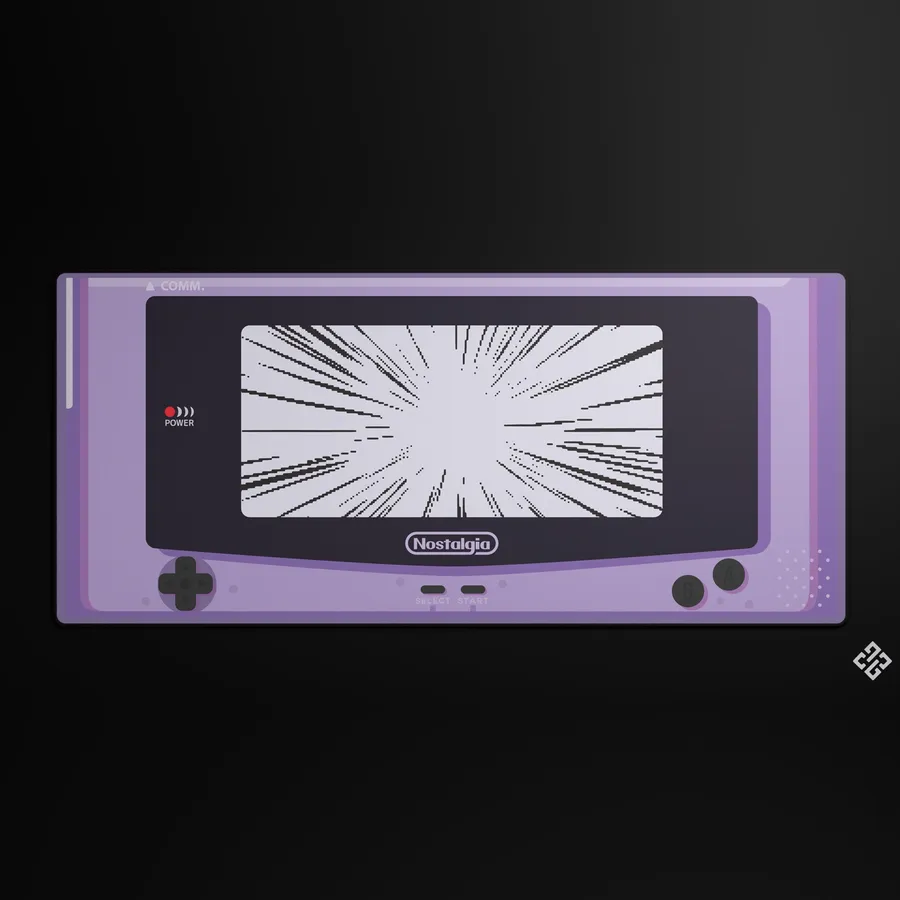 PBTfans atomic purple R2 Deskmat D