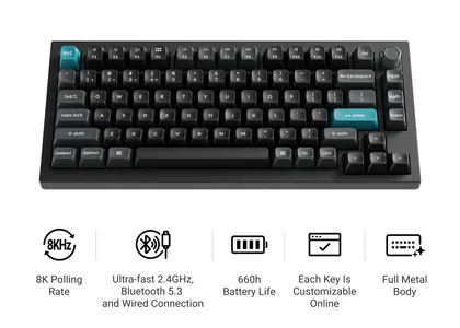 Keychron Q1 Ultra 8K Wireless Custom Mechanical Keyboard