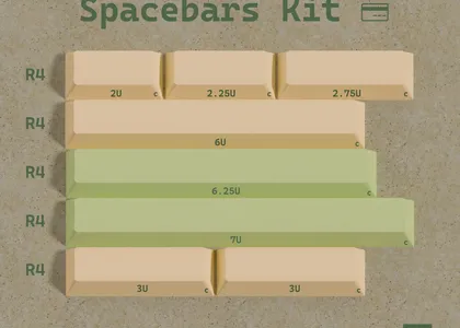 PBTfans Bank Account Spacebar Kit