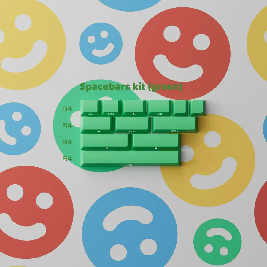 PBTfans Cool Kids Spacebars Green