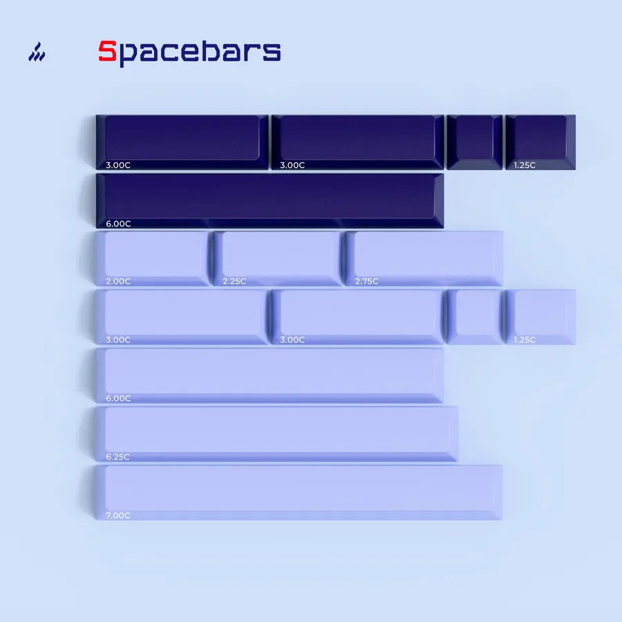 PBTFans Voyager Spacebars