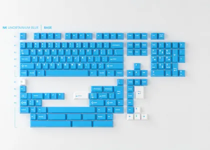 GMK CYL Unobtanium Blue