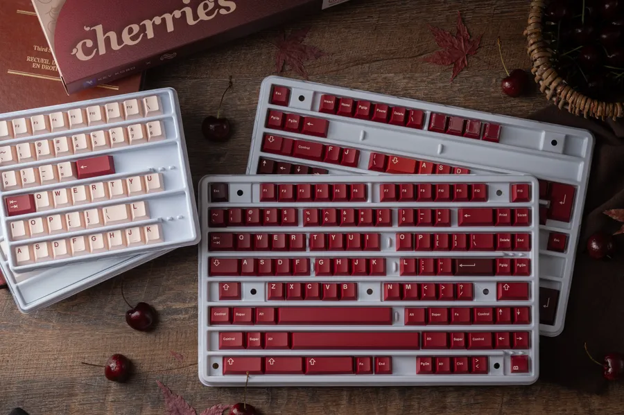 Keykobo Cherries ABS Double-shot Keycap Set