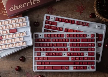 Keykobo Cherries ABS Double-shot Keycap Set