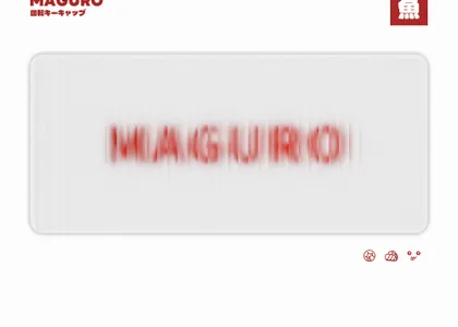 PBTfans Maguro Deskmat B