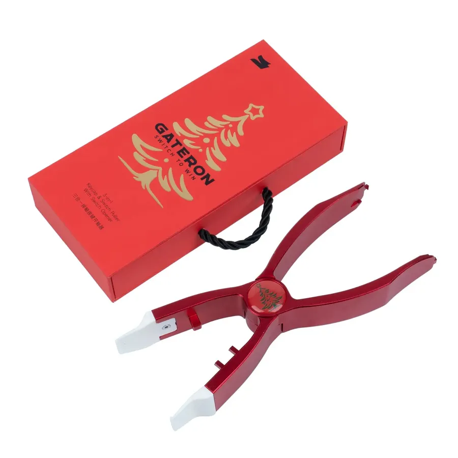 GATERON 3-in-1 Keycap Puller, Switch Puller & Opener