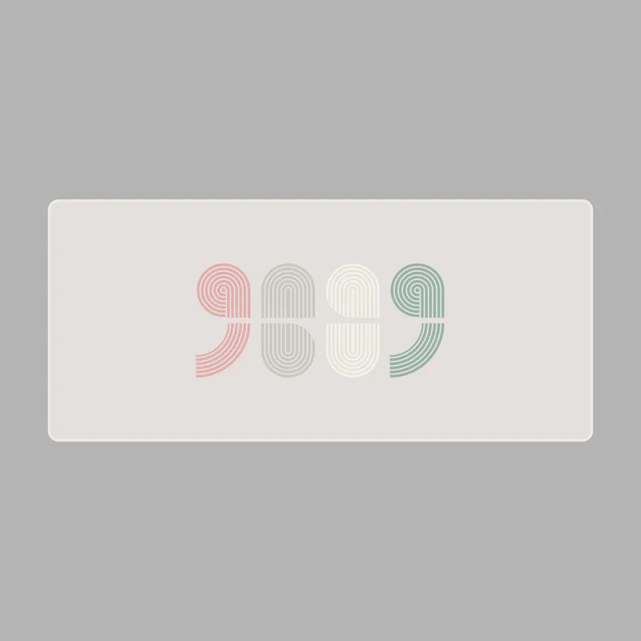 PBTfans 9009 Deskmat B