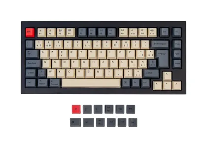 Keychron ISO Q1 Q2 K2 OEM PBT Keycap Set For Belgium
