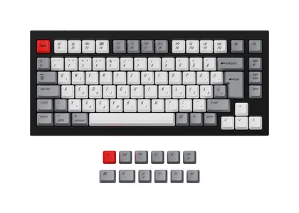 Keychron ISO Q1 Q2 K2 OEM PBT Keycap Set Hungary