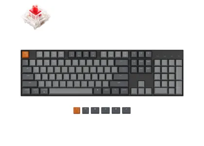 Keychron K10 Wireless mechanical keyboard has included keycaps for both Windows and macOS, and users can hotswap every switch in seconds with the hot-swappable version.