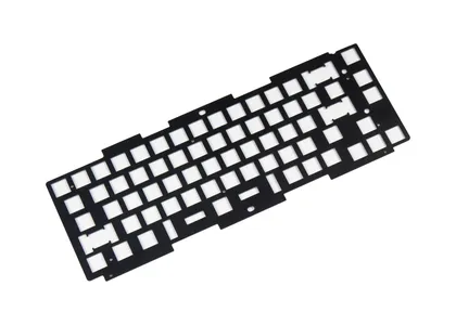 Keychron q2 custom mechanical keyboard fr4 plate for ansi layout