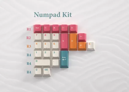 PBTfans Salt Lakes Numpad