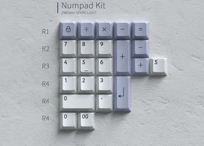 PBTfans Spark Light R2 Numpad Kit