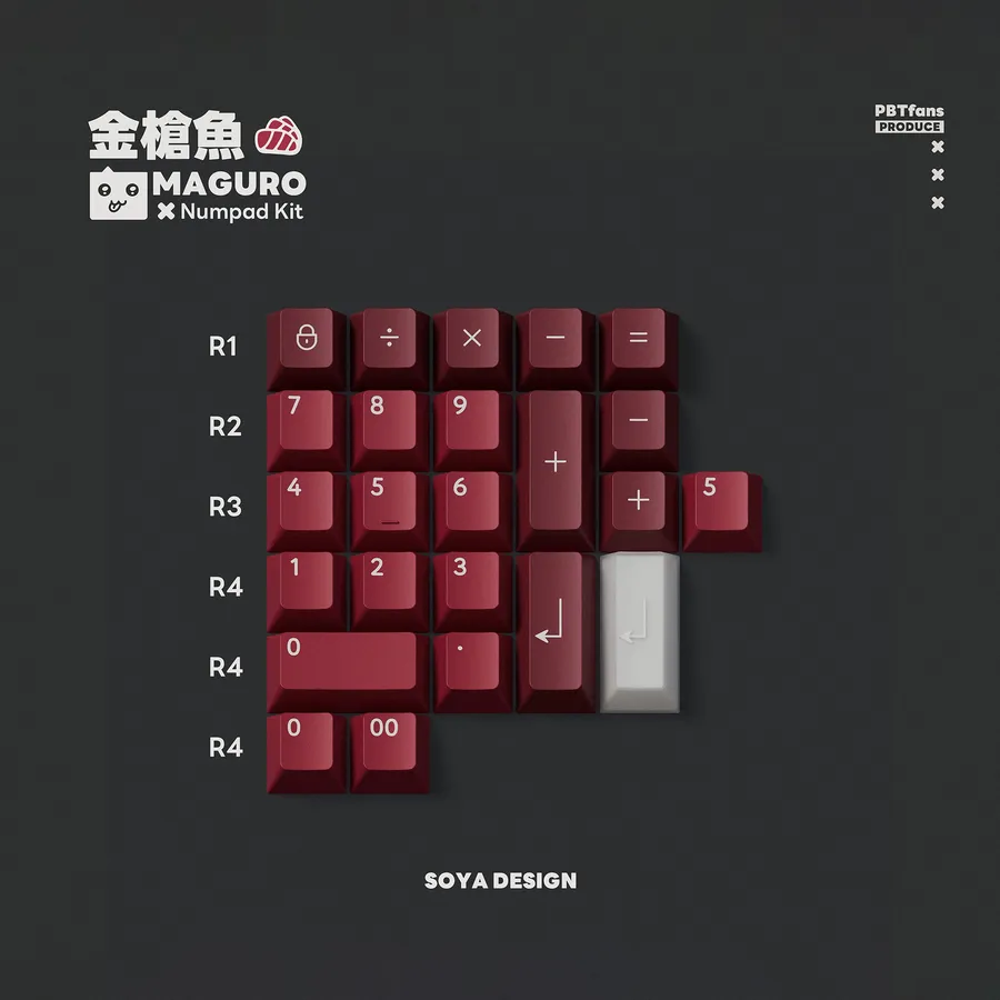 PBTfans Maguro Numpad
