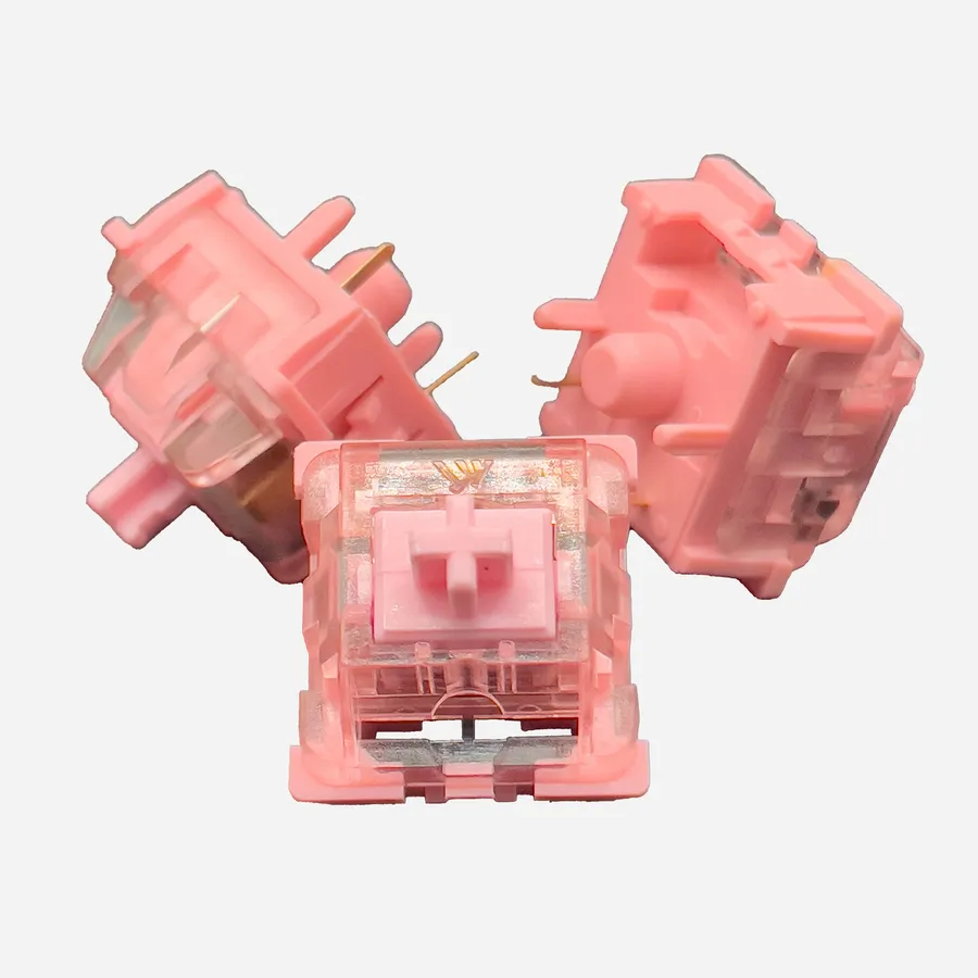 KTT Rose switches set for mechanical keyboards