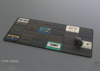 PBTfans Tape & Radio Deskmat Tapes